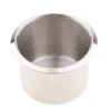 Marine Boat Yacht RV Recessed Stainless Steel Cup Drink Can Holder Silver New ► Photo 3/6