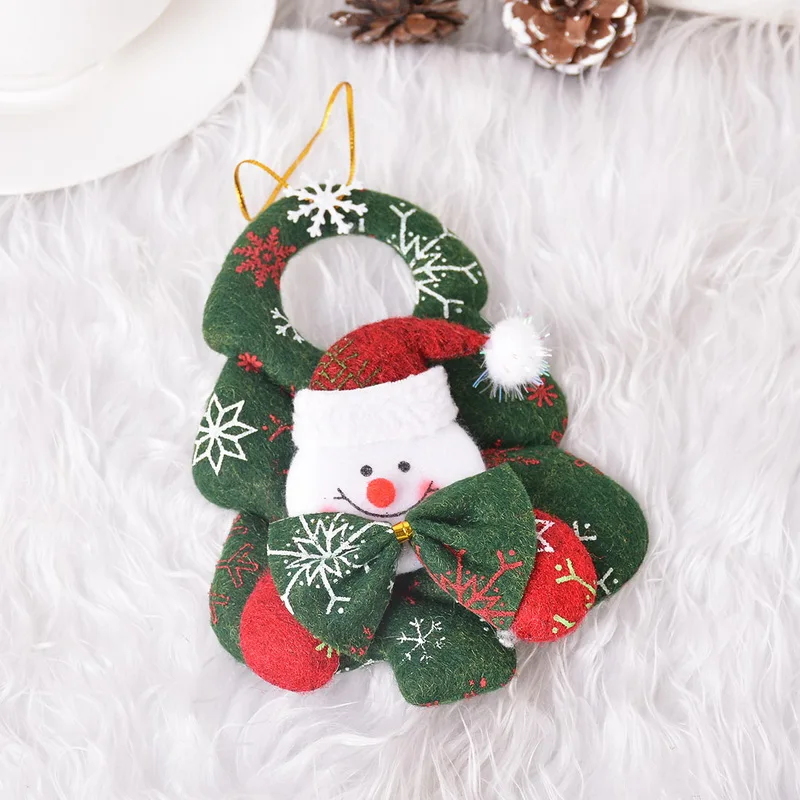 Рождественский Декор, милые рождественские носки с подвеской в виде елки, Санта-Клауса, вечерние подарочные украшения, коллекция года, новогодние подарки для детей, орнамент с рождественской елкой
