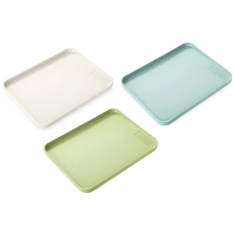 Plastic Double-Sided Cutting Boards Non-Slip Kitchen Accessories for Vegetable Fruit Meat