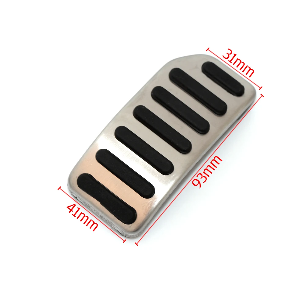 Car Accessories Car Pedals Stainless Steel Pedal Cover Car Stainless steel Gas pedal Brake Pedal For VOLVO XC60 XC70 V60 V70 S40 S60 S80L C30