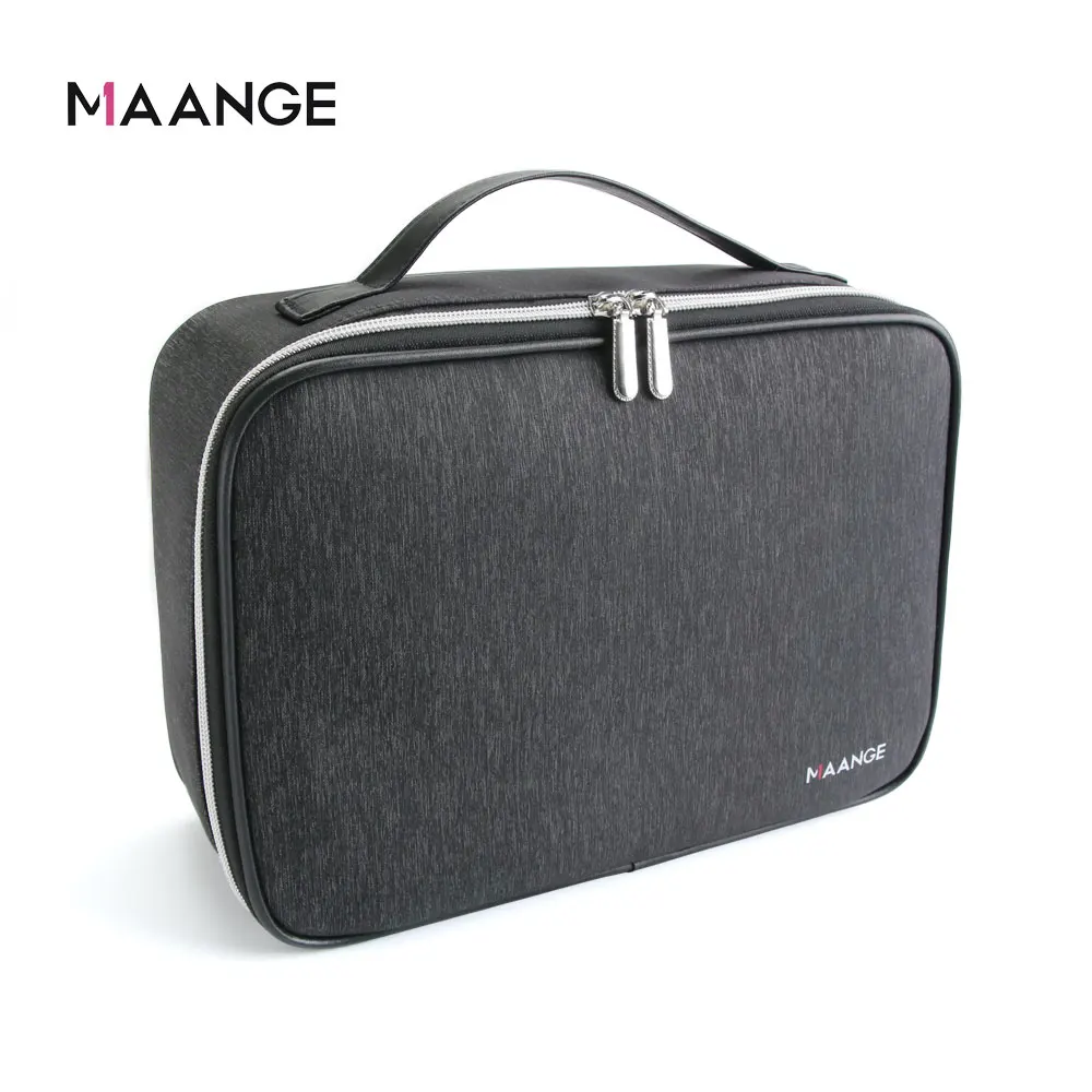 Дорожная сумка для кистей MAANGE из искусственной кожи пустой держатель хранения
