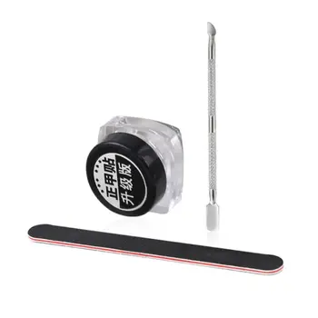 

3Pcs/Set Ingrown Toenail Correction Nail Fixer Patch Cuticle Pusher Polish File