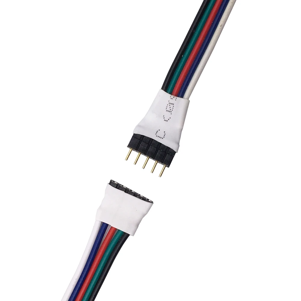 4 контакта/RGB 5 контактов/RGBW RGBWW светодиодный ные разъемы для 2538 5050 RGB/RGBW/RGBWW