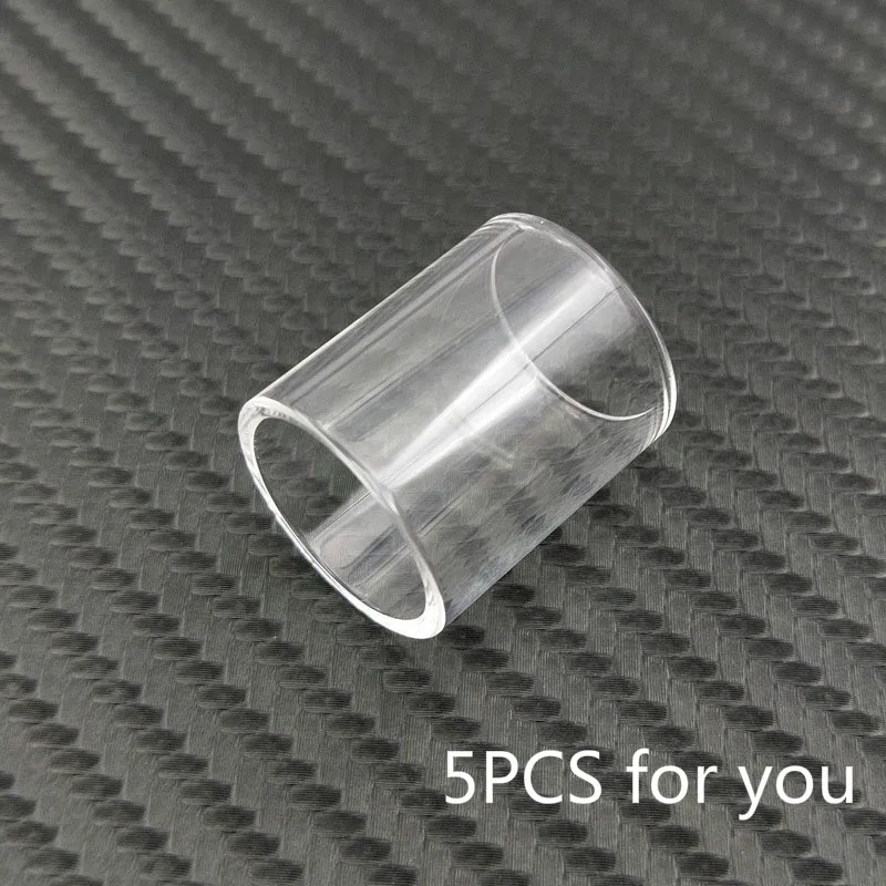 

5pcs YUHETEC Replacement Straight Glass Tank for Aspire Pocket tank 3ml