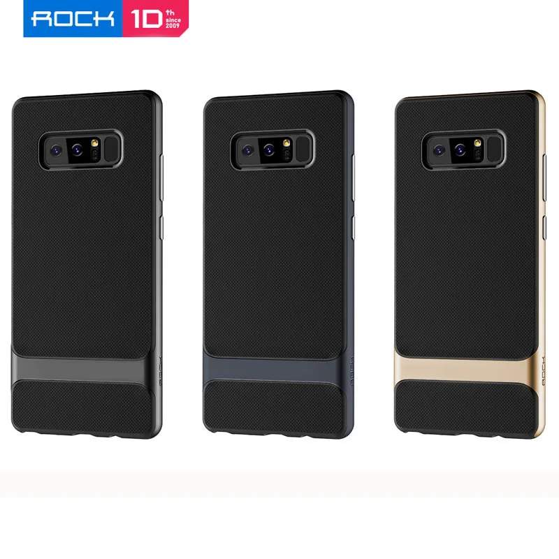 

For Samsung Galaxy Note 8 Phone Case, ROCK Royce Series Protection Cover Case for Samsung Note 8 6.3inch Hoesje Free Shipping