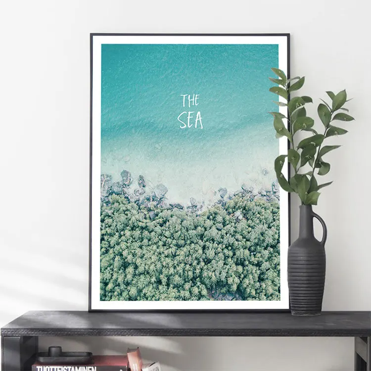 Картина на холсте рамка Минималистичная декоративная живопись в скандинавском