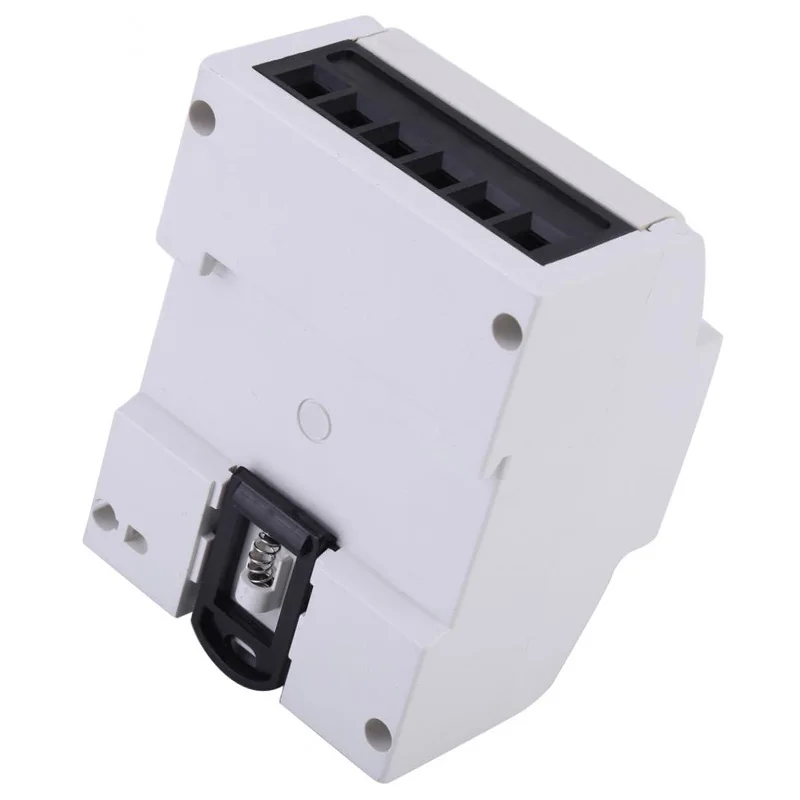 Топ 1 фаза 2 провод Din Rail электронный счетчик энергии измеритель kwh 10(40) Мощность потребления ватт счетчик энергии