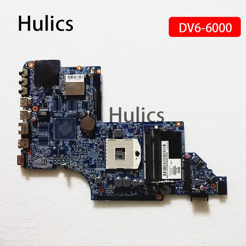 Материнская плата Hulics 665351-001 665351-501 для HP Pavilion DV6-6000 материнская ноутбука 11A39-2 HM65 DDR3