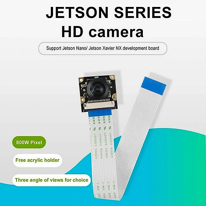 NVIDIA Jetson HD камера AI 800 м CSI интерфейс IMX219 совместим с нано Ксавье NX Бесплатная акриловый