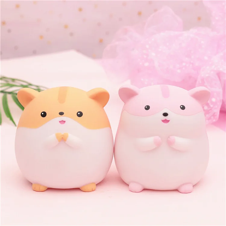 

Cute Hamster Piggy Bank Student Girl Room Decoration Hamster Money Box Cartoon Coin Storage Box Christmas Gift