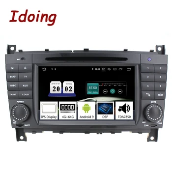 

Idoing 7"8 Core 2Din Andriod9.0 Car Radio GPS DVD Multimedia Player For Mercedes-Benz W209/203 4G+64G IPS Screen Navigation WIFI