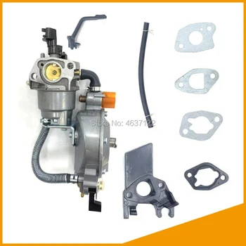 

1set LPG 168 Carburetor Dual Fuel LPG NG Conversion kit for 2kw 3kw 168F 170F Gasoline Generator carburetor hot sale