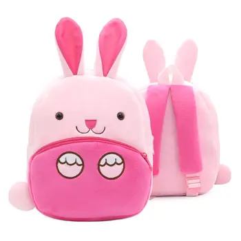 

Lovely Rabbit Toddler Backpack Soft Plush Kids Schoolbag Lunch Snack Toy Shoulder Bag for Preschool Boys Girls Box