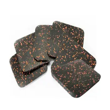 

6pcs Professional Fitness Equipment Non-Slip Thickened Treadmill Home Exercise Shock Absorbing Mat Sound Insulation Workout T1F2