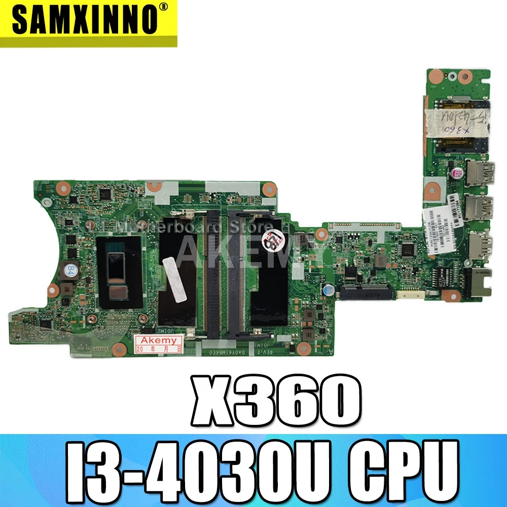 Akemy для For HP Pavilion X360 13 а материнская плата ноутбука с I3 4030U CPU 768042 001 DA0Y61MB6E0 тестовая