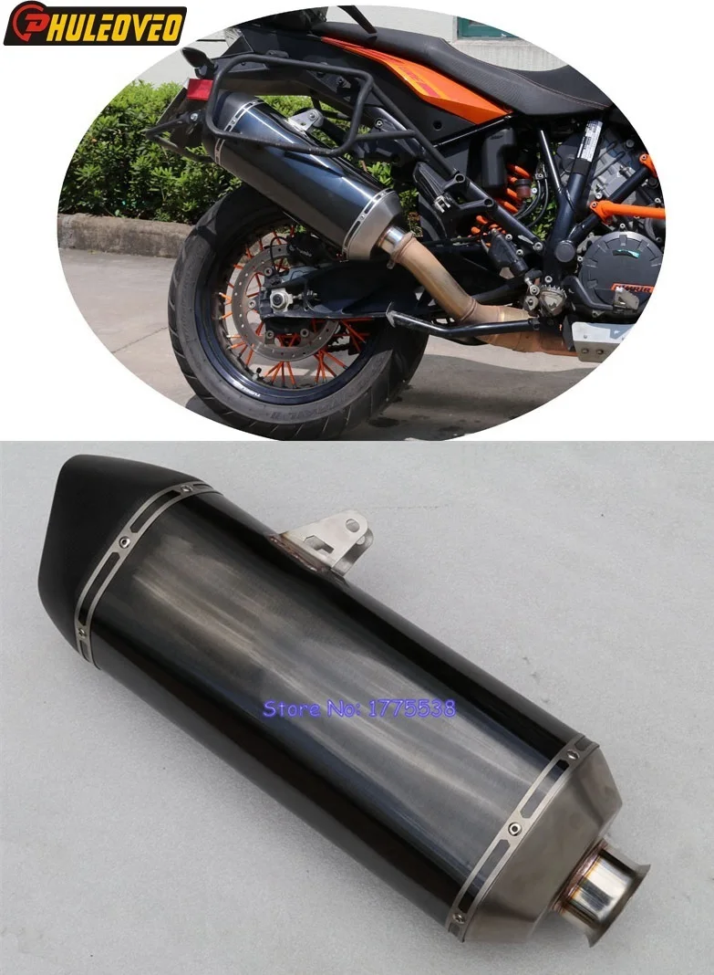 ID:60 мм для KTM1290 1190 1090 ADV SDR выхлопной глушитель мотоцикла|motorcycle exhaust pipe|motorcycle pipe