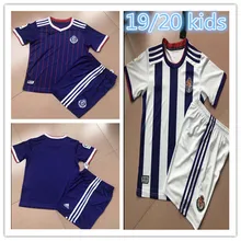 Футбольная Футболка для мальчиков 19, 20, настоящий valladolid, Детский комплект, настоящий Valladolid Jaime Mata Michel Borja Luismi Jaime, Детские майки