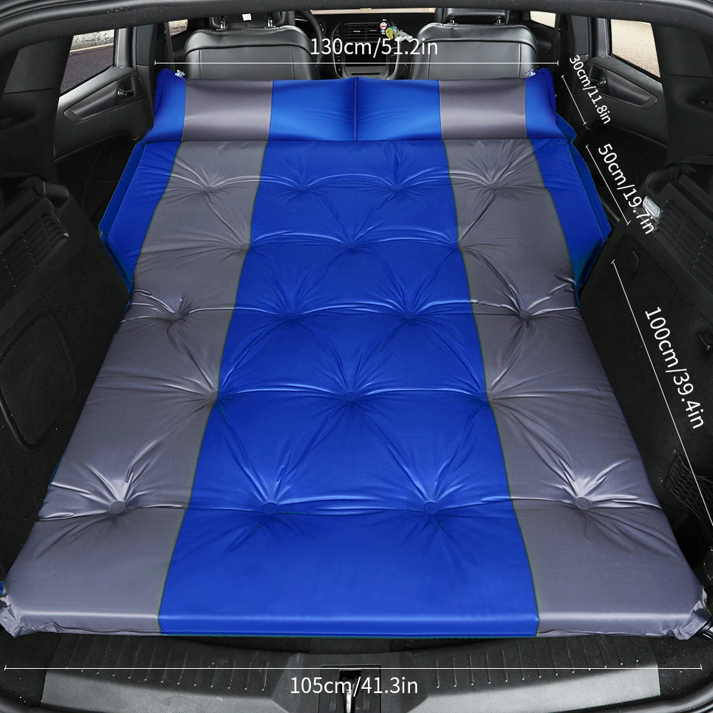 Thicken Car Travel Bed Automatic Air Mattress Suv Special Car Bed Travel Bed Air Bed Self Driving Sleeping Pad Lazada Singapore