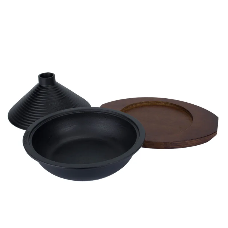 Thicken cast iron casserole stew pot steamer Moroccan Tajine soup rice nonstick cooker general seafood hot pot health saucepot