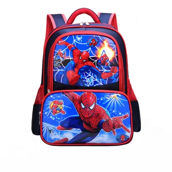 

Disney Cartoon Girl Schoolbag Spiderman Elsa Princess Children Primary student School bag Bagpack kindergarten Kids Backpacks
