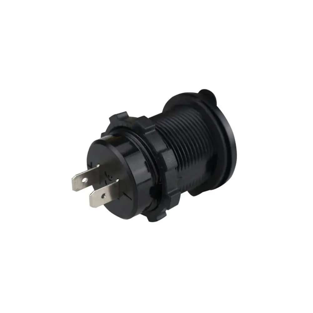 12-24V Автомобильное зарядное устройство 5V 4.2A двойное USB зарядное устройство сенсорный выключатель с индикатором светодиодный светильник для автомобилей, кораблей, кораблей, мотоциклов, ATV, RV