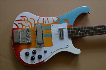 

High quality custom suneye Rickenback custom 4 string bass guitar electric bass ricken free shipping