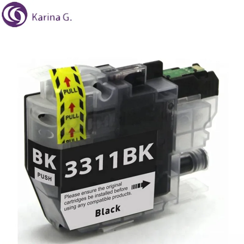 Совместим с чернильным картриджем Brother LC3311 LC3313 подходит DCP J772DW MFC J491DW J890DW и т.