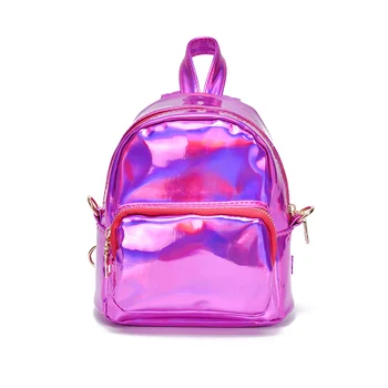 

Shiny laser mini backpack 2020 new fashion casual multipurpose small backpack shoulder