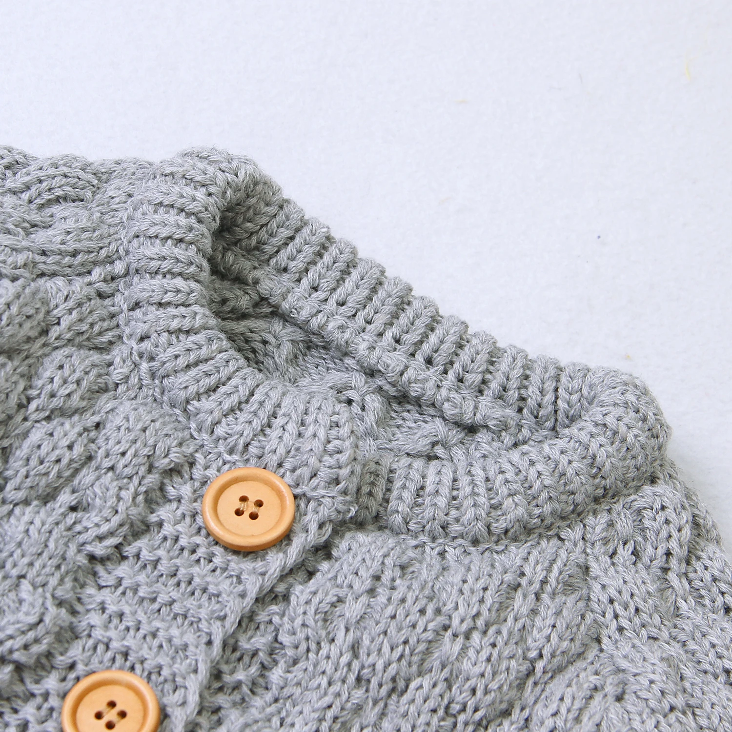 Baby Rompers Long Sleeve Autumn Newborn Boys Girls Clothes Outfits Winter Warm Knitted Toddler Infantil Jumpsuits Pajamas 0-18M