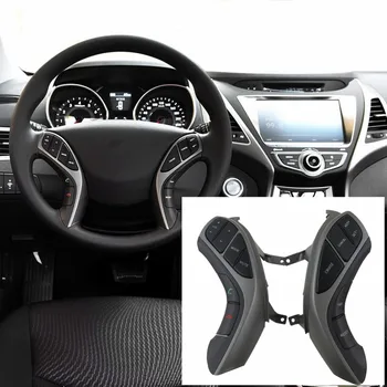 

For Hyundai Elantra Dropship 8.23 Bluetooth Call Constant Speed Cruise Modified Multi-functional Steering Wheel Switch Button