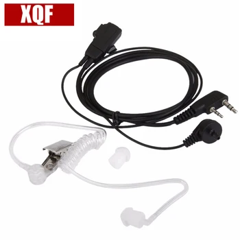 

10PCS Advanced Nipple Covert Acoustic Tube Bodyguard Earpiece Headset Mic for Kenwood Puxing Wouxun Hytera Two Way Radio 2pin