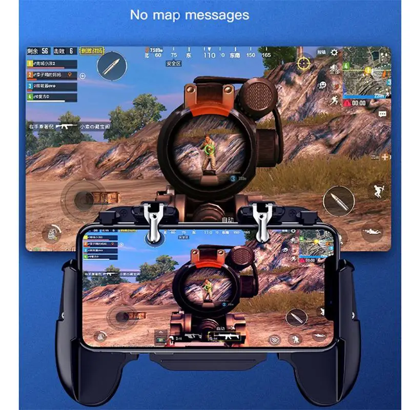 PUBG мобильный Джойстик контроллер игровой триггер геймпад для Studyset iOS Android шесть 6 пальцев операционный геймпад с охлаждающим вентилятором PUBG мобильный Джойстик контроллер игровой триггер геймпад для Studyset iOS Android шесть 6 пальцев операционный геймпад с охлаждающим вентилятором