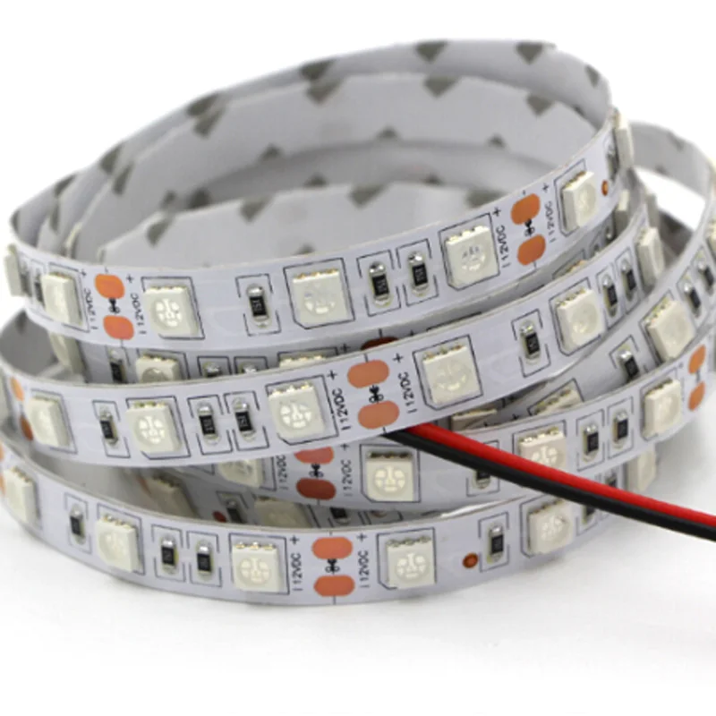 10Cm-5M Strisce Led Blacklight Invisibile 395-400Nm Uv Lampada Uv Ultravioletta Acquario 5050 3528 Smd Dj Fluorescenza Party Led Tape