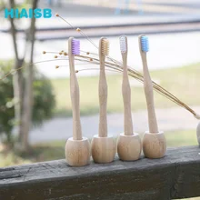 Ручка лебедки зубная щетка бамбуковый уголь бамбуковая деревянная ручка зубная щетка Защита окружающей среды природа