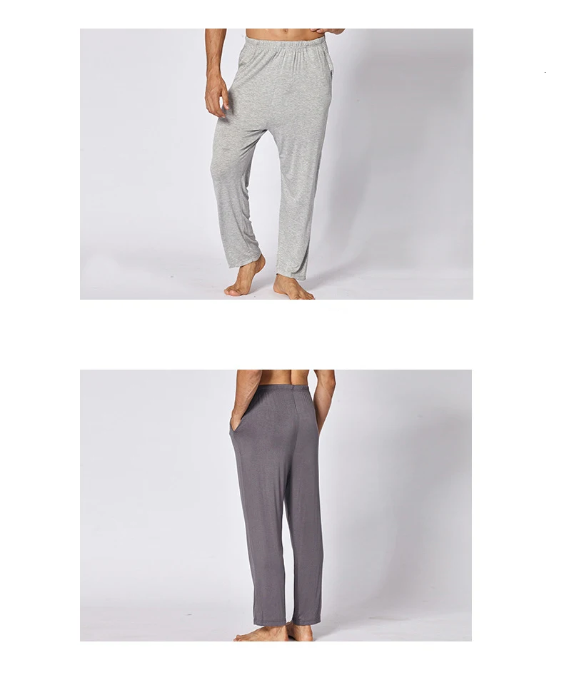 BZEL, длинные штаны, Мужская одежда для сна, удобные, дышащие, для мужчин, для сна, пижамные штаны, брюки для мужчин, s, брюки для сна, Пляжные штаны, большой размер 4XL