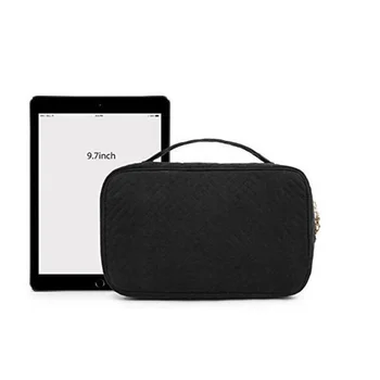 

Portable Cosmetics Jewelry Mini Bag Travel Large Capacity Necklace Stud Earrings Jewelry Storage Bag Blue Outdoor Kit Bag F1