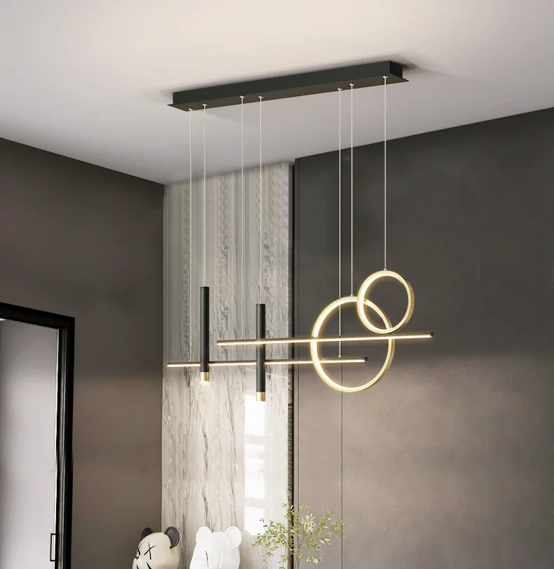 large chandeliers Modern Nordic Style LED Chandelier For Dining Room Kitchen Living Room Bedroom Table Pendant Lamp Simple Design Hanging Light antler chandelier