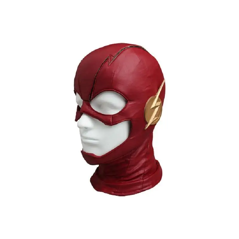 The Flash Season 4 Cosplay Barry Allen Costume Dc Comics Jacket Superhero Halloween Mask Adult Men