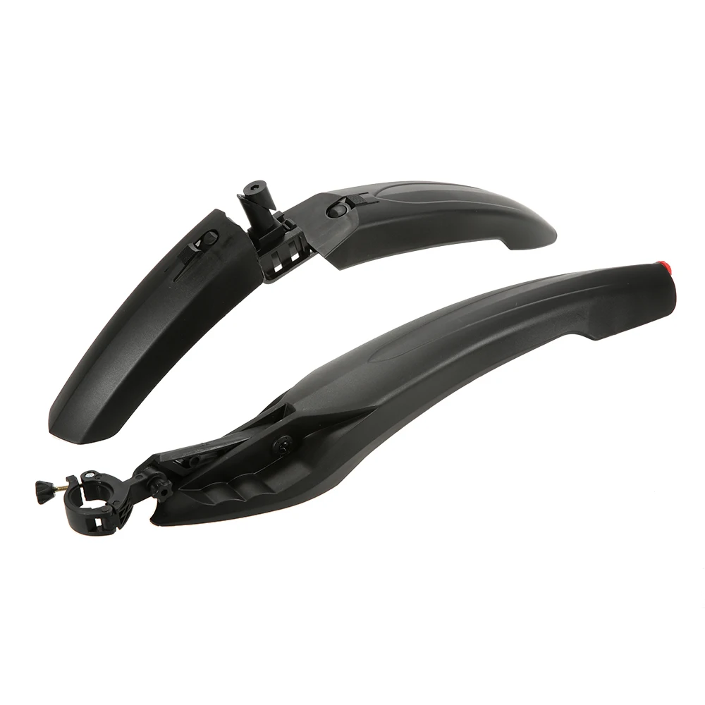

Bicycle Fender MTB Mountain Bike Cycling Front Rear LED Mudguard Set Durable Bicycle Mud Guards with LED Tail Light