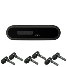 Автомобиль солнечной энергии беспроводной шин давление мониторинга Системы TPMS с 6 датчиком U903Z B88