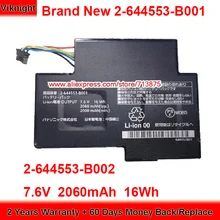 Batería 2-644553-B001 para ordenador portátil, nueva, para Panasonic, CF-MX3, CF-MX4, 7,6 V, 2060mAh, 16WH, 2-644553-B002