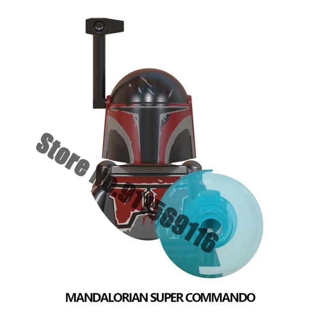 Mandalorian Building Block Jango Boba Fett Grogu Baby Yoda Pre Vizsla Bo-Katan Din Djarin Sabine Wren Star Brick Figure Wars Toy WM2029