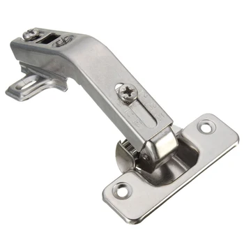 

2pcs/Set Corner Kitchen Cabinet Door Hinges Combination 135 Degree Plate Screws