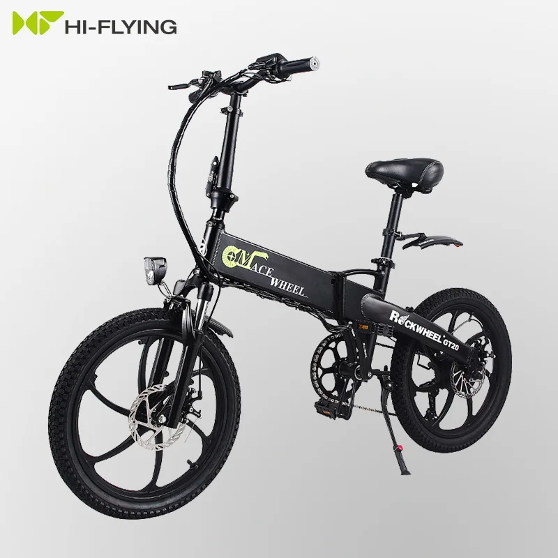 

High quality Eu warehouse 20" Trendy easy small folding electric bicycle