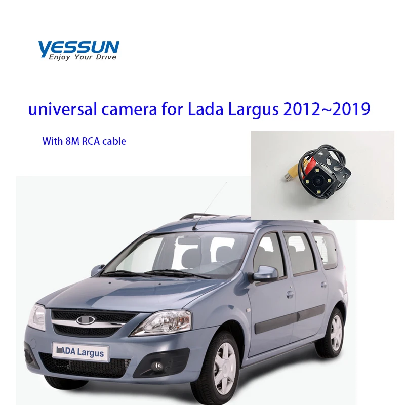 Yessun reverse parking camera Car Rear View Camera Reversing Auto Parking universal For Lazda For Lada Largus 2012