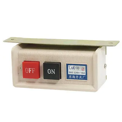 

ON/OFF Start Stop Flush Mounted Push Button Switch AC 380/220V 10A