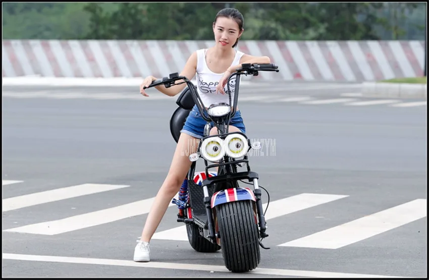 Sale Bluetooth Music Harley Electric Vehicle Built-in Speaker Adult Electric Bicycle Motorcycle Scooter Shock Absorption With Seat 8