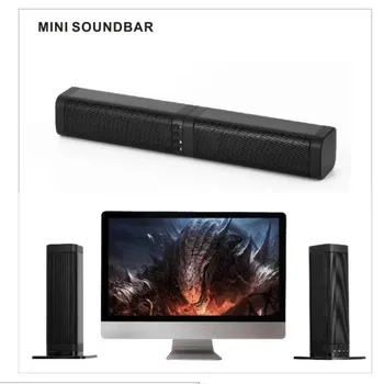 

10W Bluetooth Soundbar Home Theater TV AUX Optic Sound-bar Speakers Column 3D Soundbar Subwoofer Speaker for TV Computer
