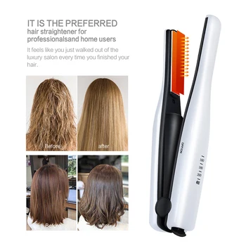 

Flat Iron Hair Straightener Portable USB Mini Cordless Hair Straighteners Hair Straightening Styling Tools Hair Crimper Iron