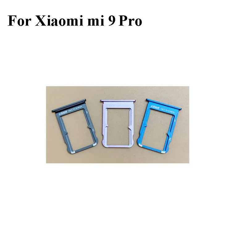 Для Xiaomi mi 9 pro mi9 лоток для sim-карт + карт памяти Micro SD Держатель Слот-адаптер 9pro |